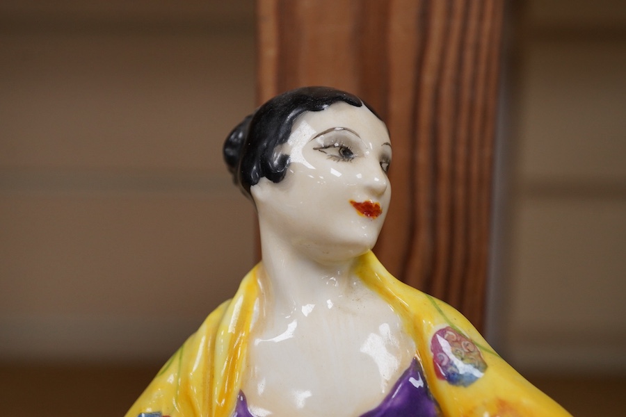 A Royal Worcester porcelain figure 'Argentina', modelled by Anne Acheson, model 2936, 19cm high. Condition - good